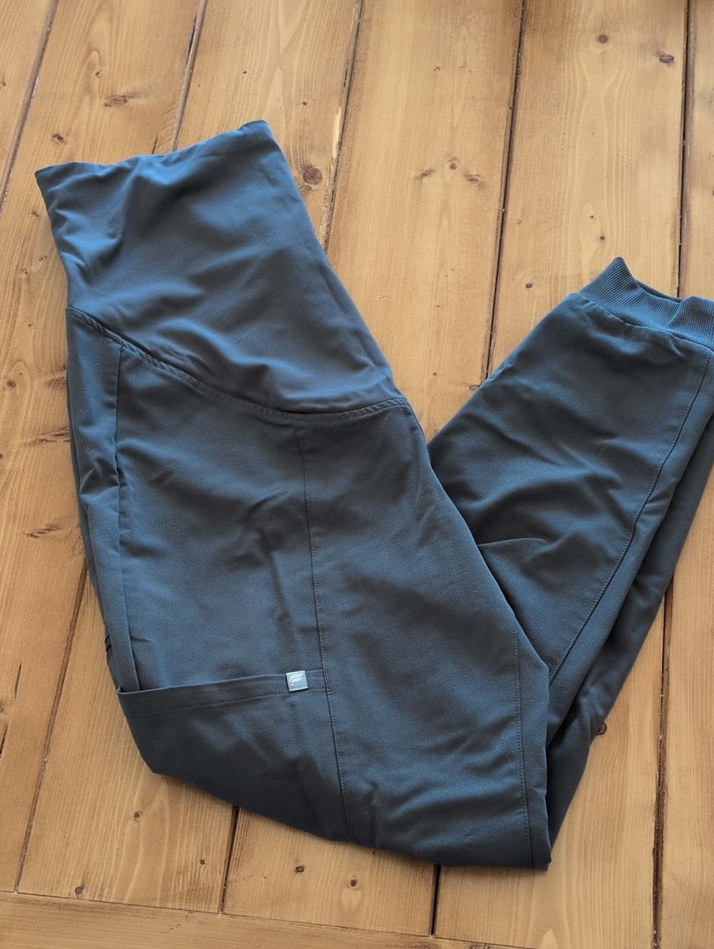 Fabletics Slate Blue Track Joggers